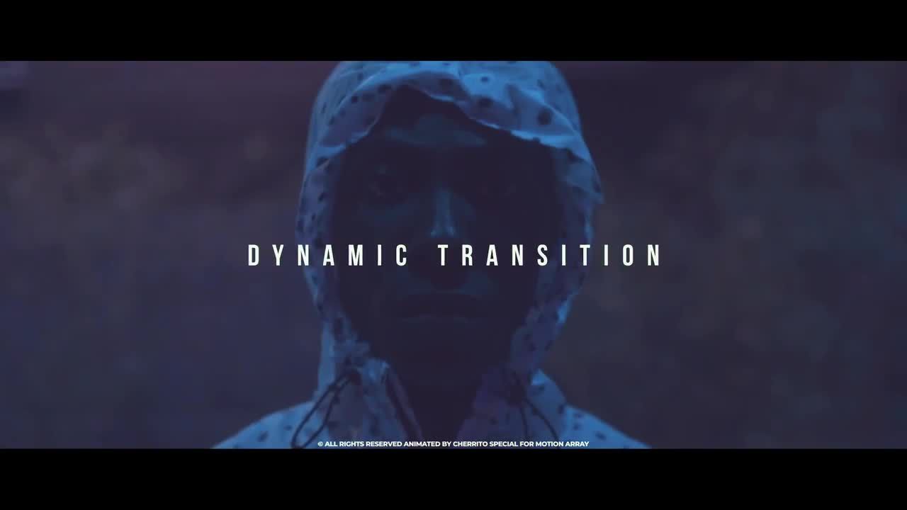 20个动态过渡素材库精选pr模板