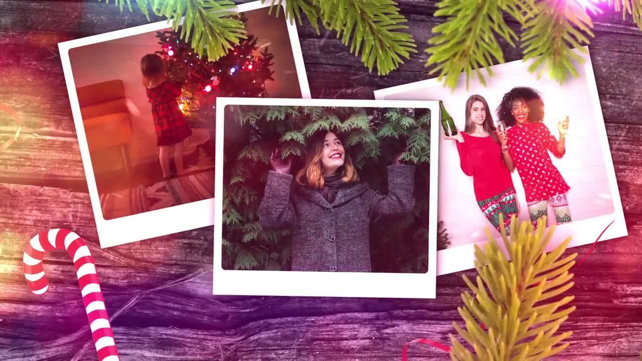 时尚庄严精美的动态动画相框展示照片素材库精选AE模板