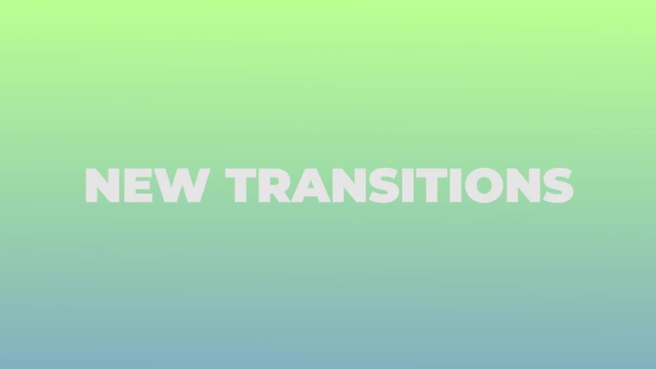 10个创造性的动画过渡素材库推荐PR模板