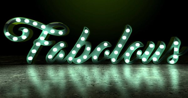 复古怀旧风格灯泡动画特效文字Logo演示素材库精选AE模板 Light Bulb Sign