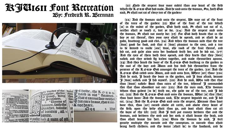 KJV1611 font插图