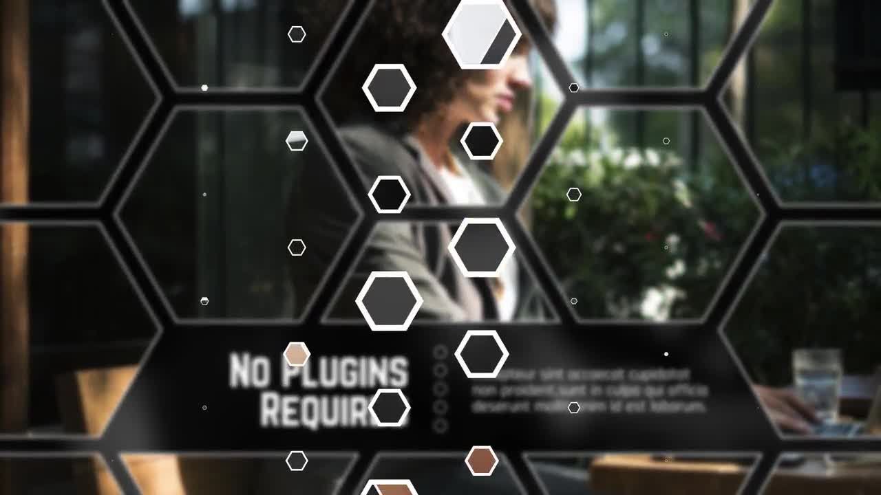 简洁干净创意商务介绍素材库精选AE模板