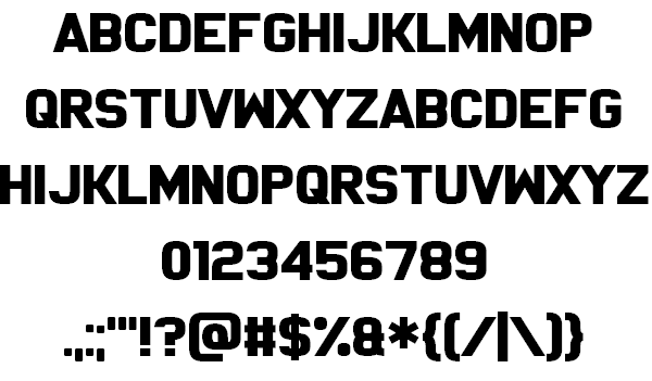 Achtung! Polizei font插图1 Achtung! Polizei font插图1