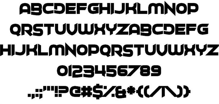 Project H font插图1 Project H font插图1