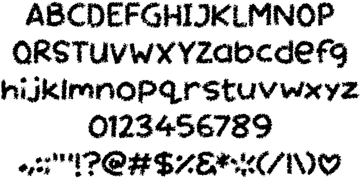 Miss Chalkboard font插图1 Miss Chalkboard font插图1