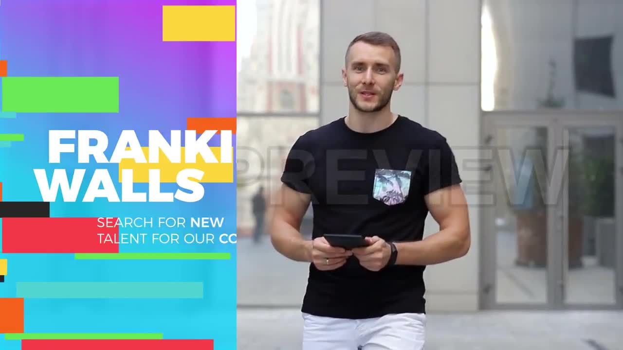 超现代的活动宣传介绍素材库精选AE模板