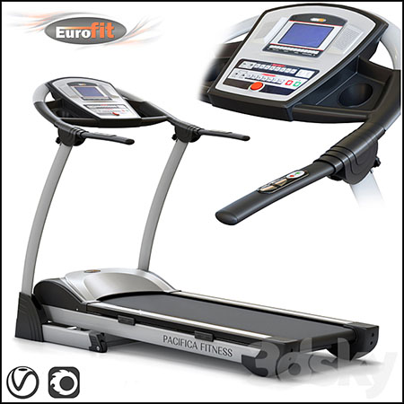 EUROFIT健身跑步机素材之家精选3D模型