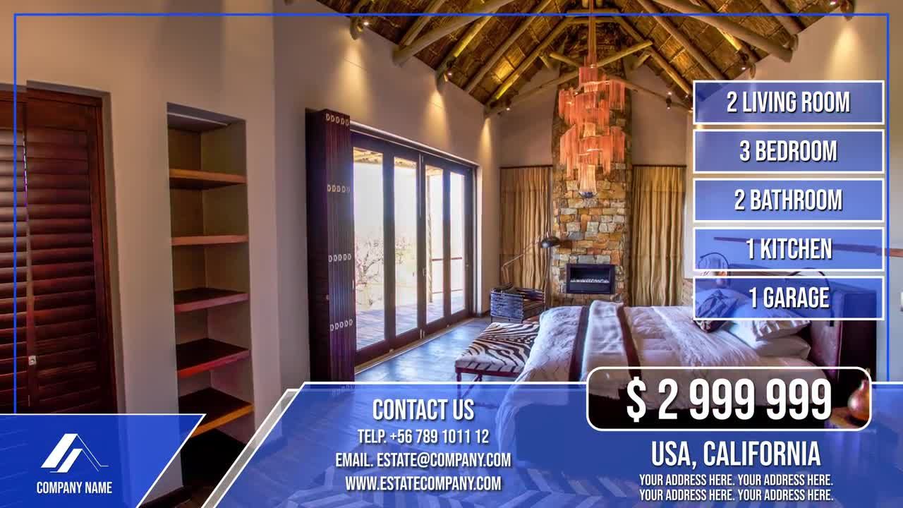 房地产物业宣传素材库精选AE模板