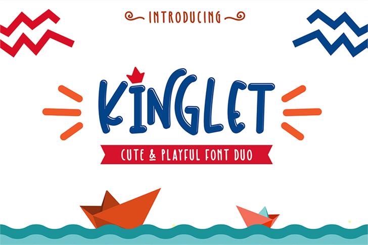 Kinglet Playful font插图
