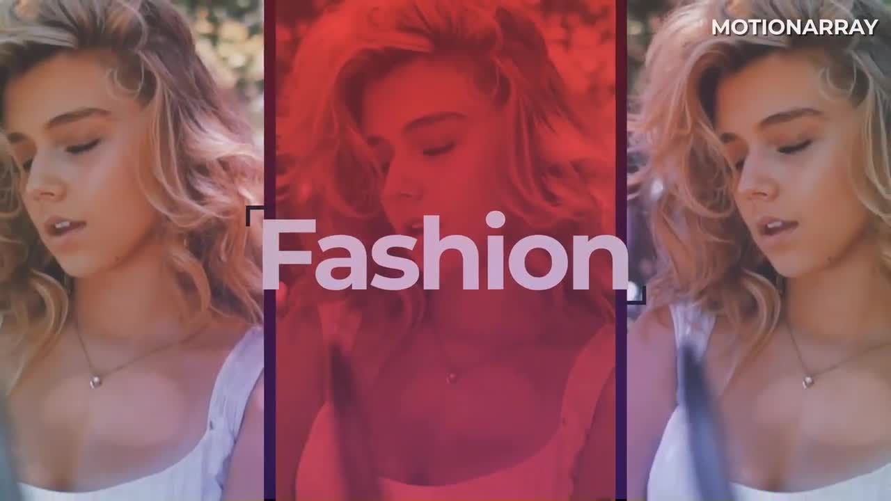 时尚促销活动视频素材库精选AE模板