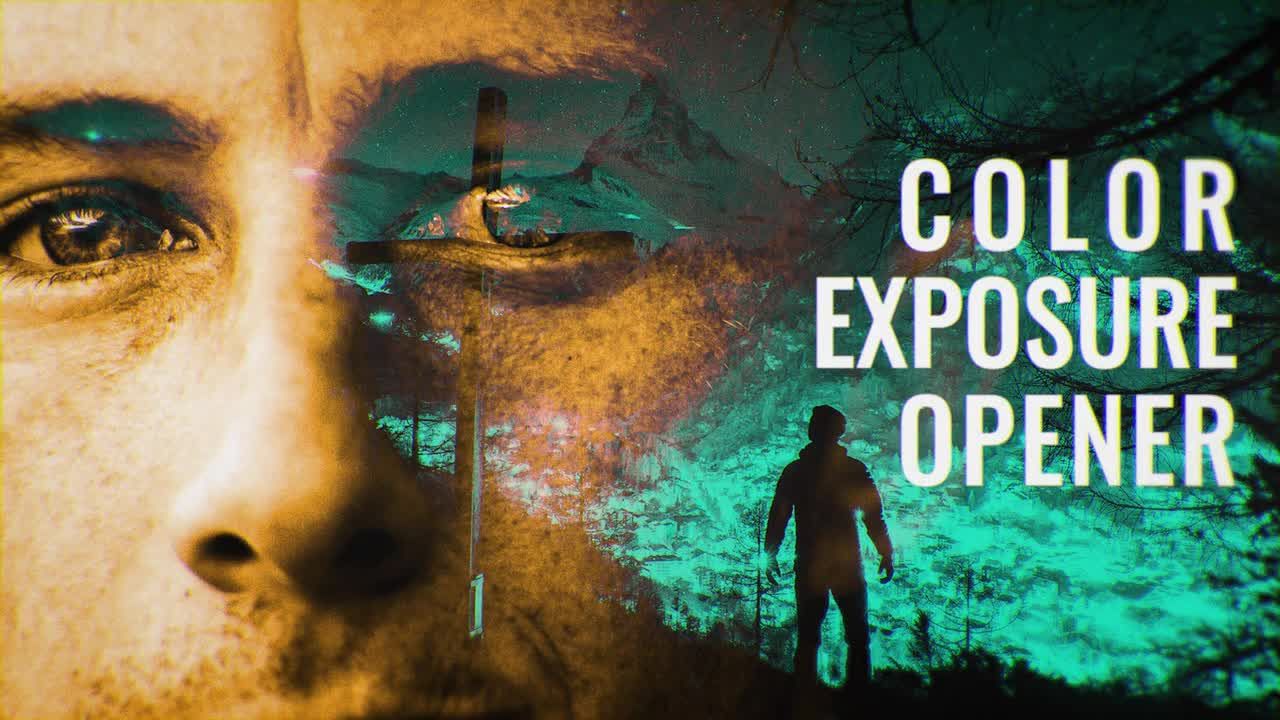 照片/视频幻灯片揭幕战素材库精选pr模板