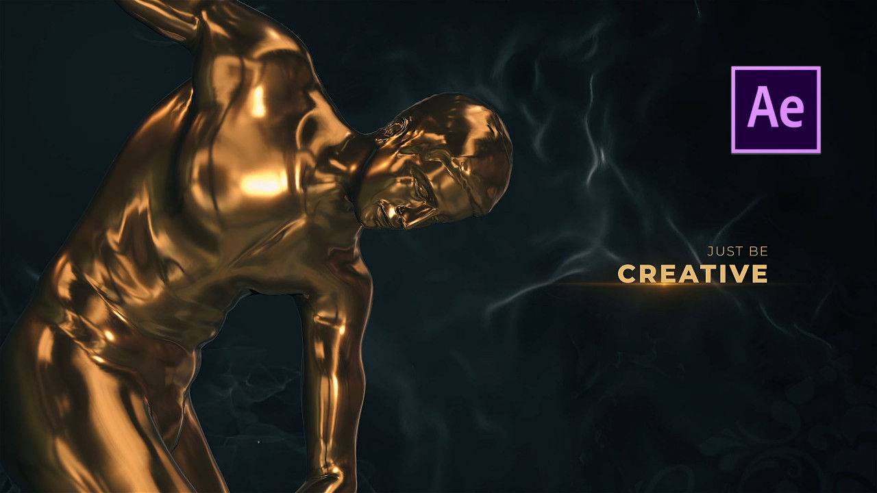 时尚创意的文字标题排版动画素材库精选AE模板