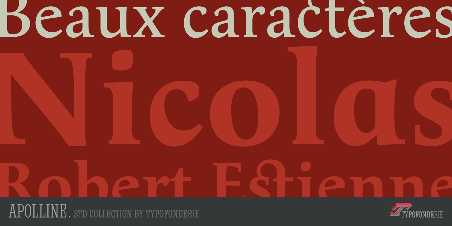 Apolline Font Family插图