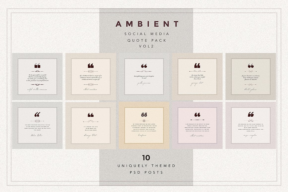 170+个社交媒体图片设计模板素材库精选合辑下载 1.82GB [psd]插图(13)