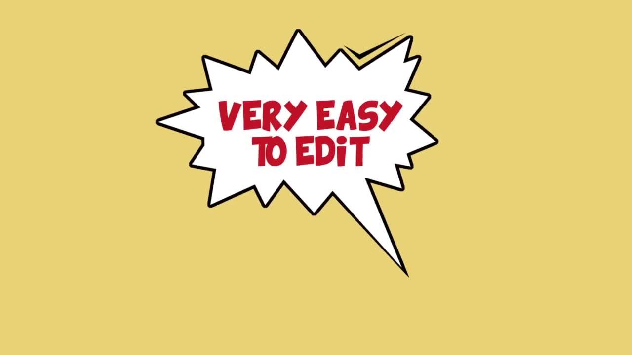 15个弹性语音泡沫素材库精选AE模板