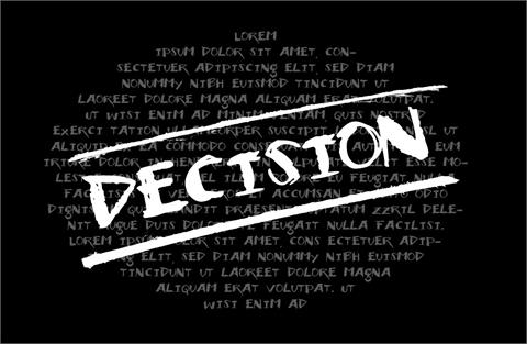 Vtks Decision font素材之家精选英文字体
