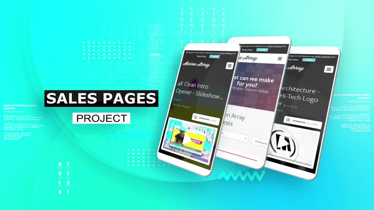 4KUi Ux应用程序简介素材库精选AE模板