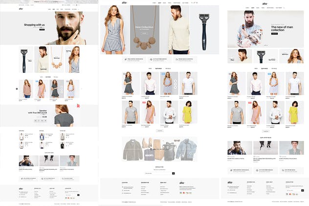 响应式独立品牌外贸电商Prestashop主题模板素材库精选 Alto Responsive Prestashop Theme插图(1)
