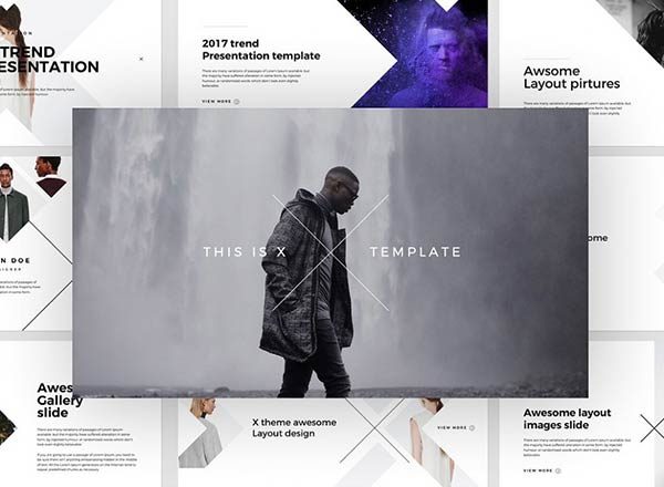 创意幻灯片模板免费装 X Multipurpose Presentation