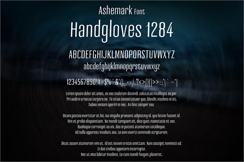Ashemark font素材之家精选英文字体