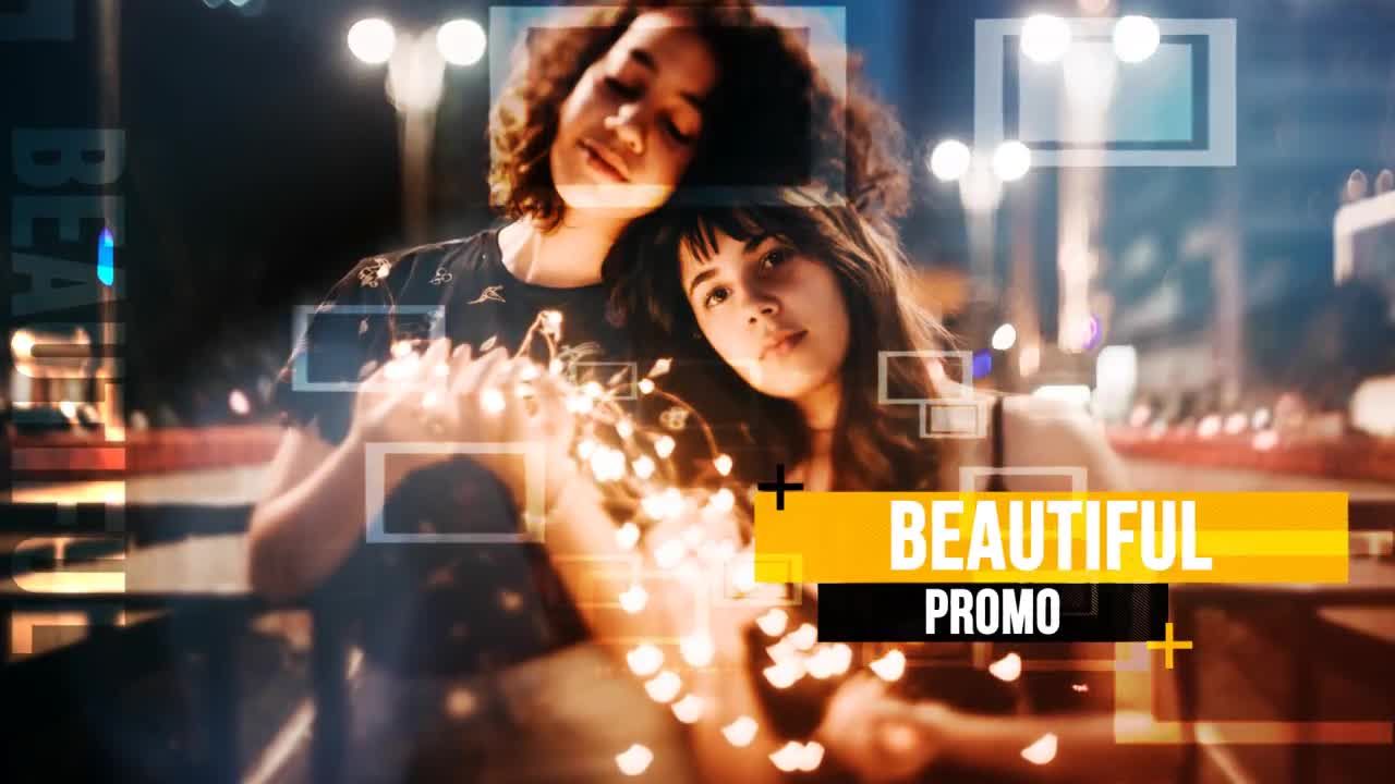 唯美画面美丽的促销介绍素材库精选AE模板