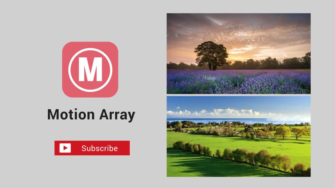 干净且富有创意的Youtube订阅工具包素材库精选AE模板