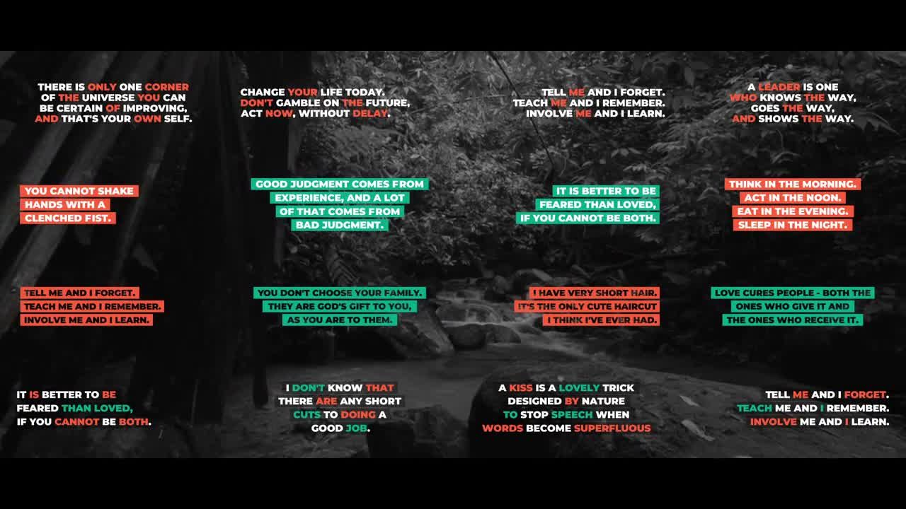 素材库推荐PR模板16个独特创意的社交媒体标题包v.3