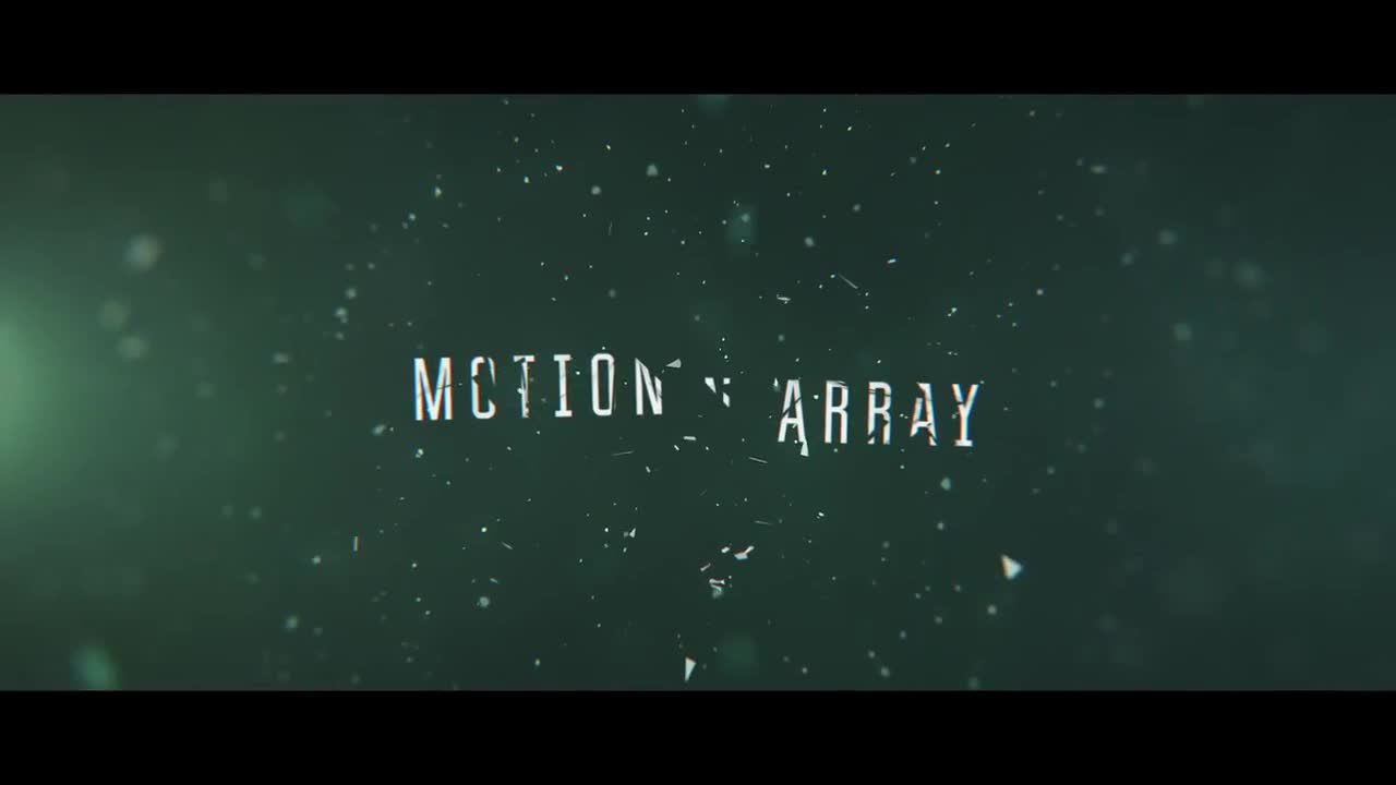 壮观的电影预告片素材库精选AE模板