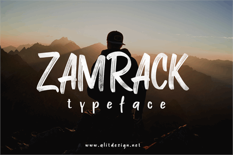 ZAMRACK font素材之家精选英文字体