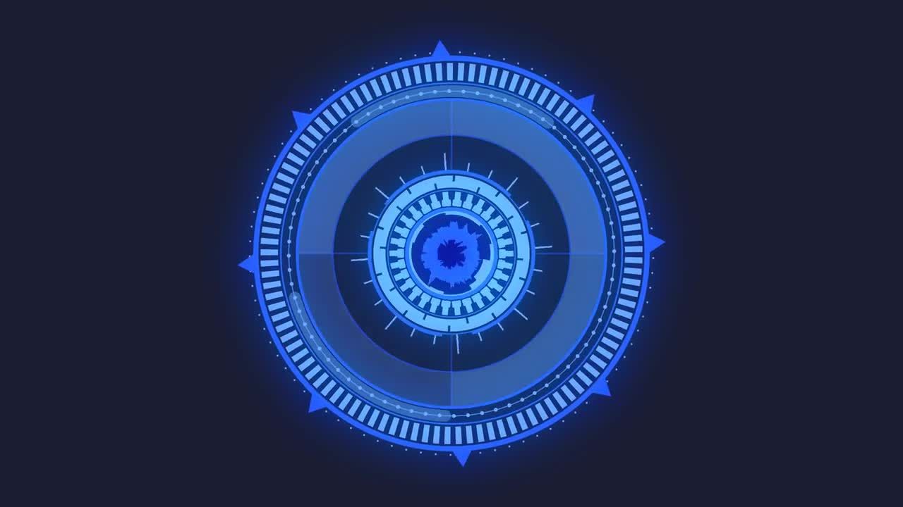 简单的技术徽标显示素材库精选AE模板