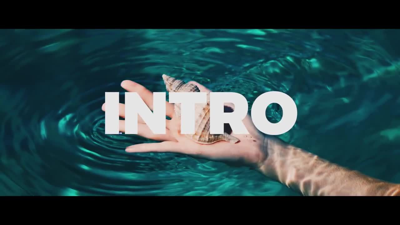 广告排版宣传片Pr模板