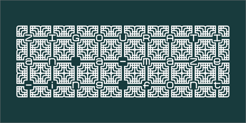 Zigourati font素材之家精选英文字体