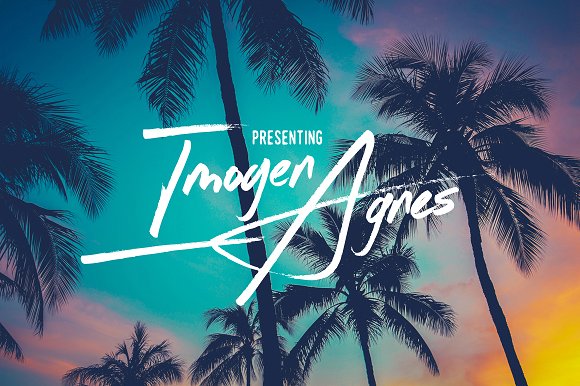 Imogen Agnes Font素材之家精选英文字体