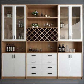 现代酒柜橱柜素材之家精选3D模型
