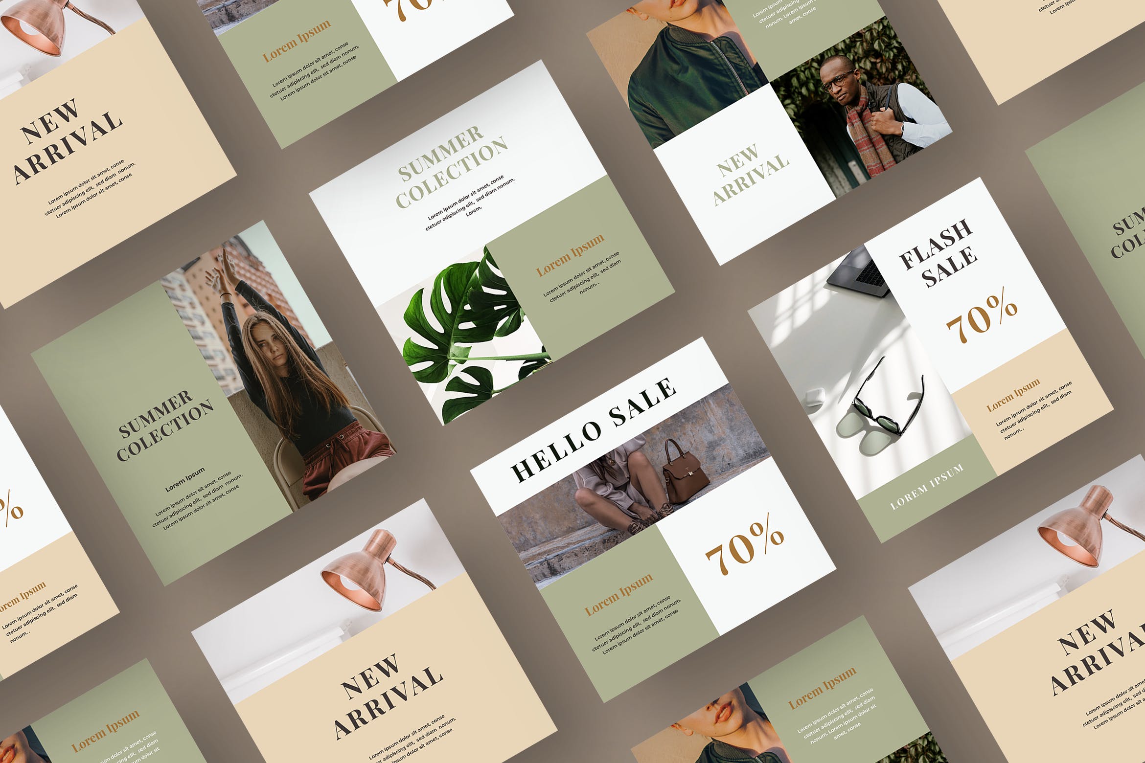 简约时尚设计风格社交促销活动广告设计素材v ADL Social Media Kit.35插图