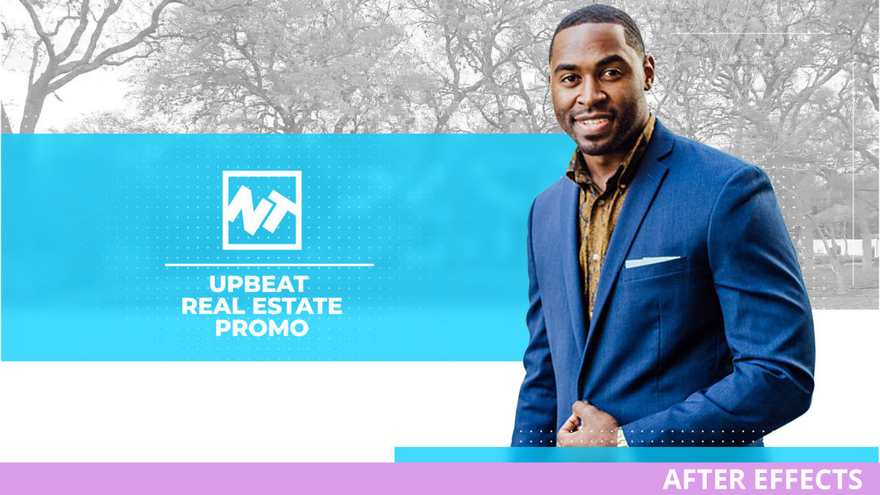 乐观的房地产促销素材库精选AE模板