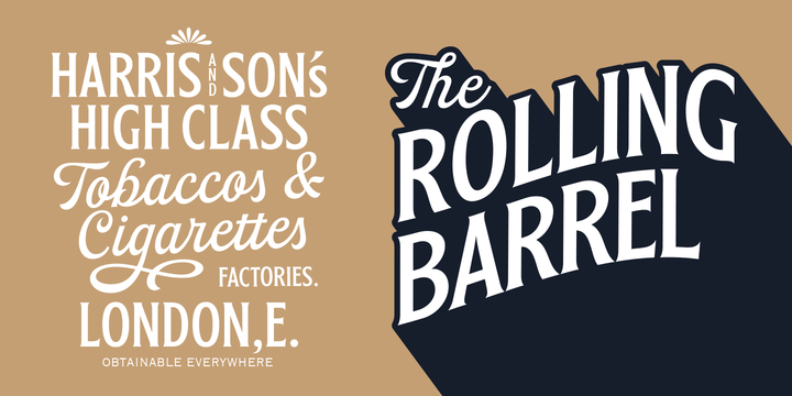 Bordonaro Spur Typeface插图2