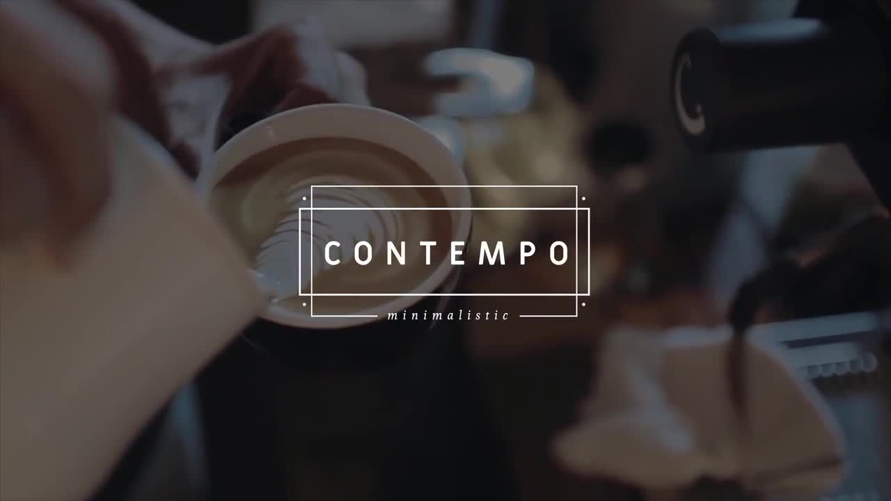 最小的自我调整标题素材库精选AE模板