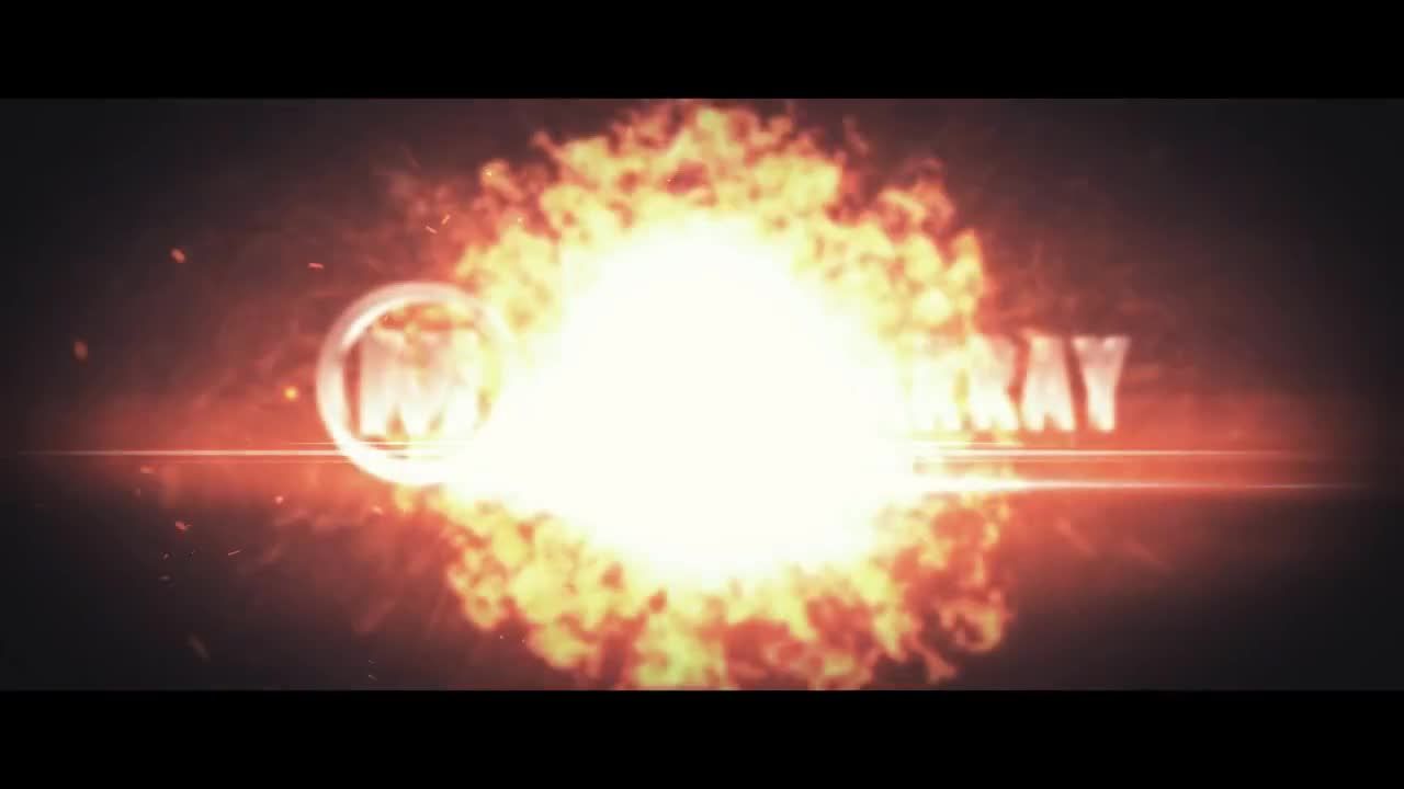 Cinetic Fire徽标视频推广介绍素材库精选AE模板