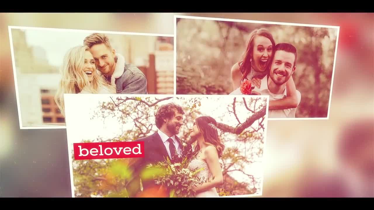 具有现代感和创意动画的家人照片展示素材库精选AE模板