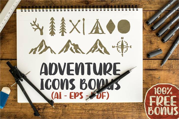 Sutter Camp font插图8