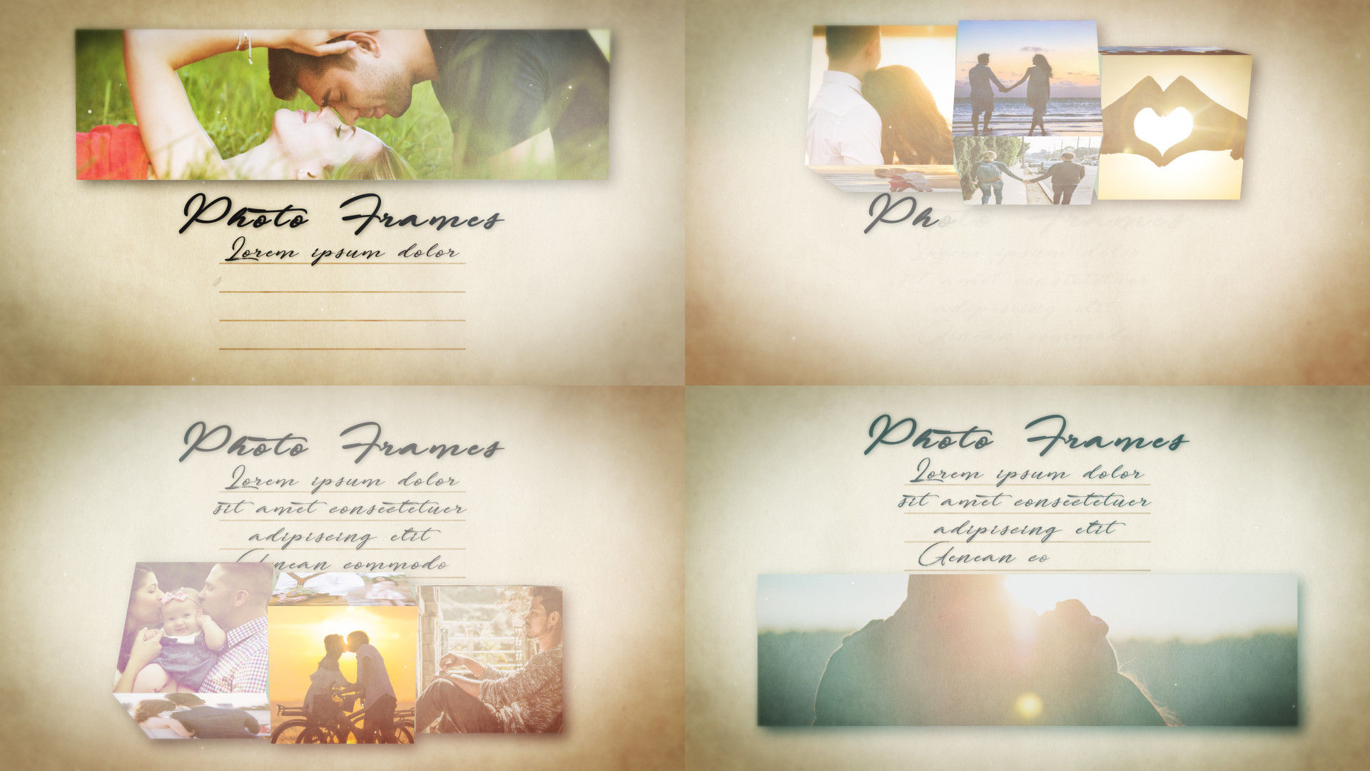 程式化相框是精美的素材库精选AE模板