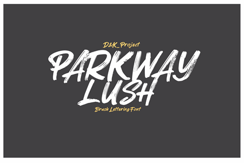 Parkway Lush font素材之家精选英文字体