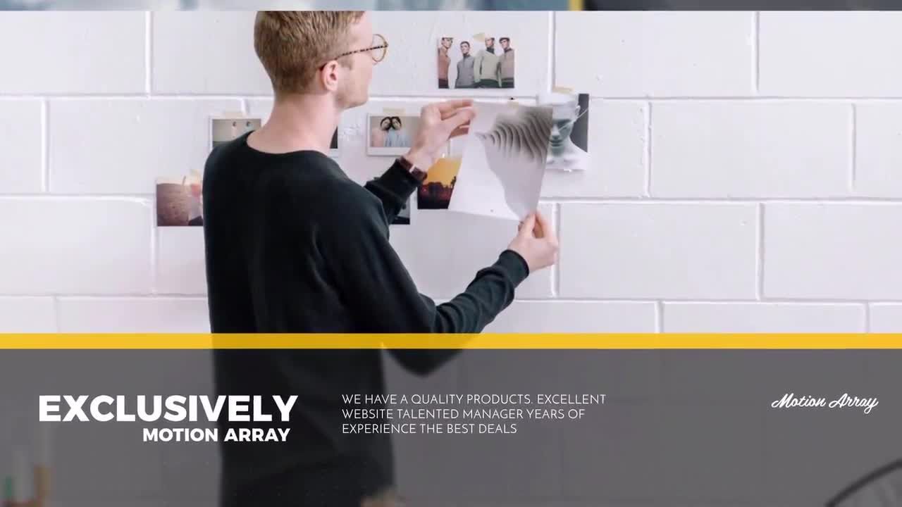 企业演示幻灯片宣传介绍素材库精选AE模板