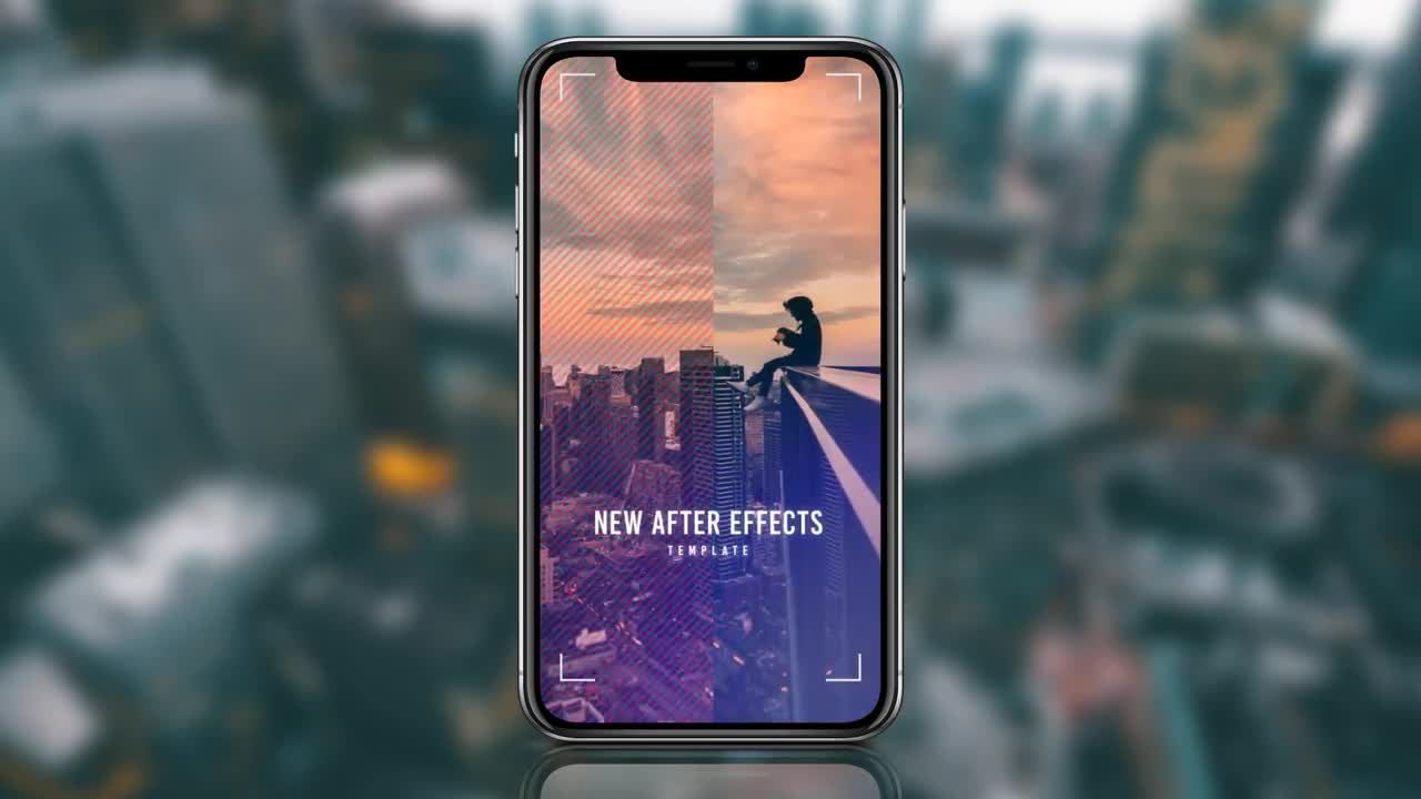 10款时尚动感的竖屏产品广告素材库精选AE模板