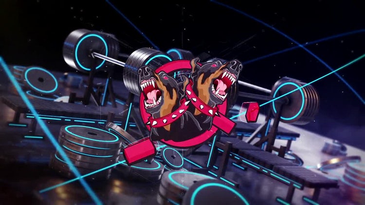 运动健身风格片头素材库精选AE模板