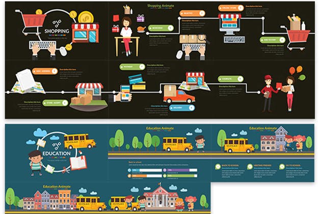 100,000+页面项目推介企业介绍PPT幻灯片模板合集v2 Powerpoint Presentation Template Update V.2插图(13)