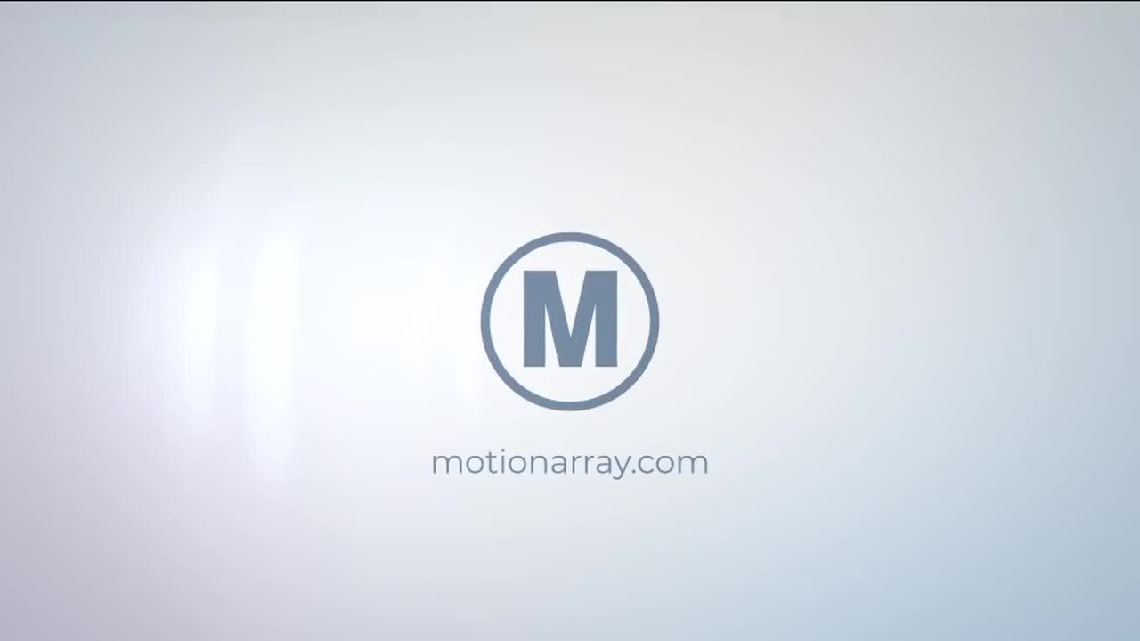 经典动画的简单徽标显示素材库精选AE模板