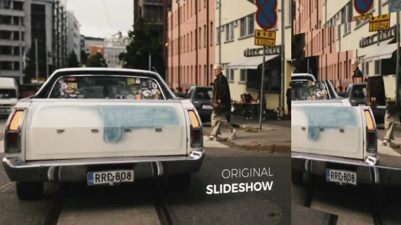 平滑过渡三维度假照片展示素材库精选AE模板Third Dimension Slideshow