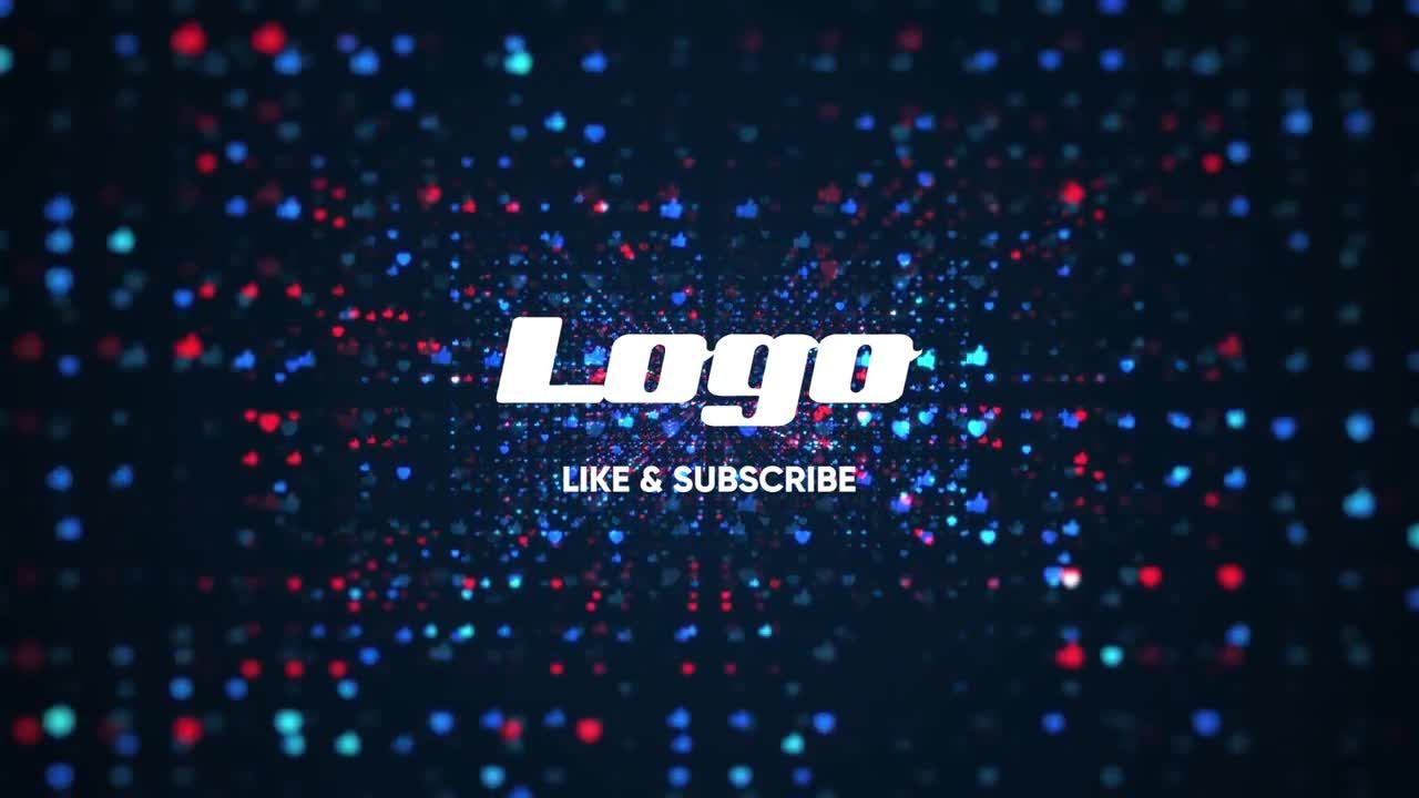 超现代的炫酷动画的标志显示素材库精选AE模板